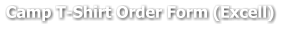 Camp T-Shirt Order Form (Excell)