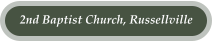 2nd Baptist Church, Russellville